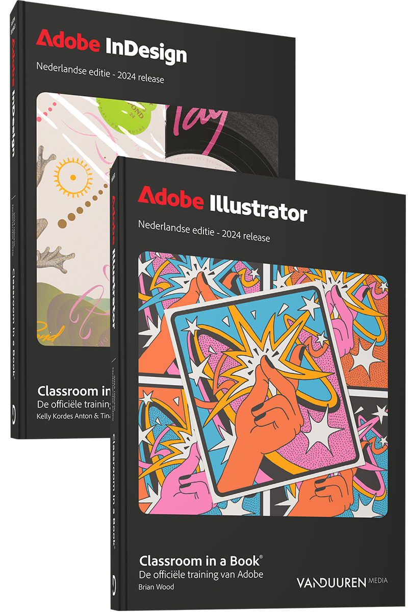 Bundel Classroom in a Book: Adobe InDesign 2024 en Illustrator 2024