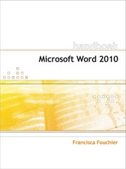 Handboek Microsoft Word 2010