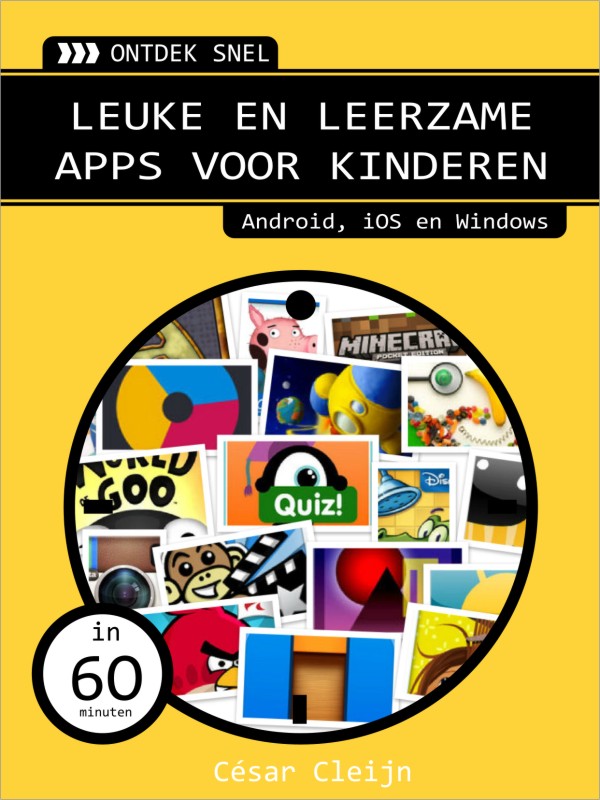 Ontdek snel: Leuke en leerzame apps voor kinderen (e-book)