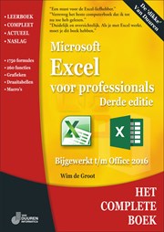 Het complete boek Excel voor professionals, 3e editie