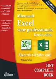 Het complete boek Excel voor professionals, 3e editie