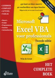 Het Complete Boek: Excel VBA voor professionals, 2e editie