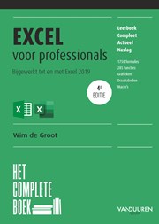 Het Complete Boek Excel voor professionals, 4e editie