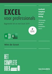 Het Complete Boek Excel voor professionals, 4e editie